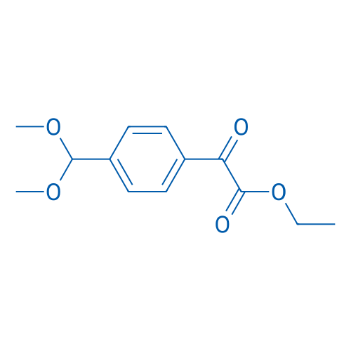 Ethyl 2-(4-(dimethoxymethyl)phenyl)-2-oxoacetate 1g