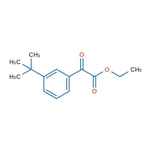 Ethyl 2-(3-(tert-butyl)phenyl)-2-oxoacetate 1g
