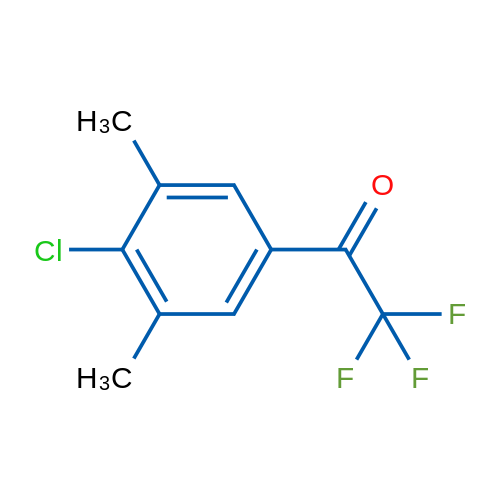 1-(4-Chloro-3,5-dimethylphenyl)-2,2,2-trifluoroethanone 1g