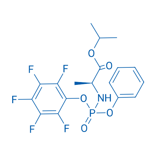 (2S)-Isopropyl 2-(((perfluorophenoxy)(phenoxy)phosphoryl)amino)propanoate 5g