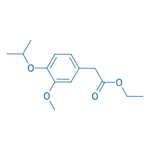 Ethyl 2-(4-isopropoxy-3-methoxyphenyl)acetate 250mg