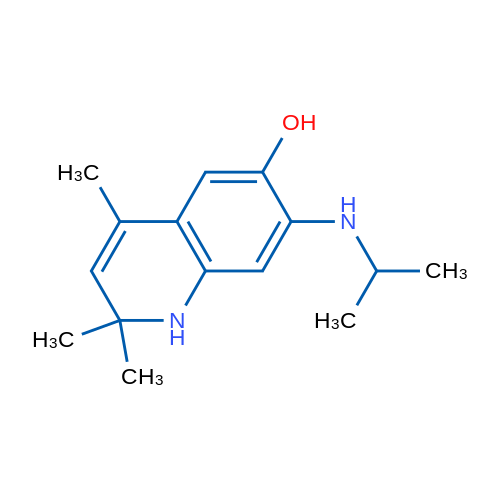 7-(Isopropylamino)-2,2,4-trimethyl-1,2-dihydroquinolin-6-ol 5g