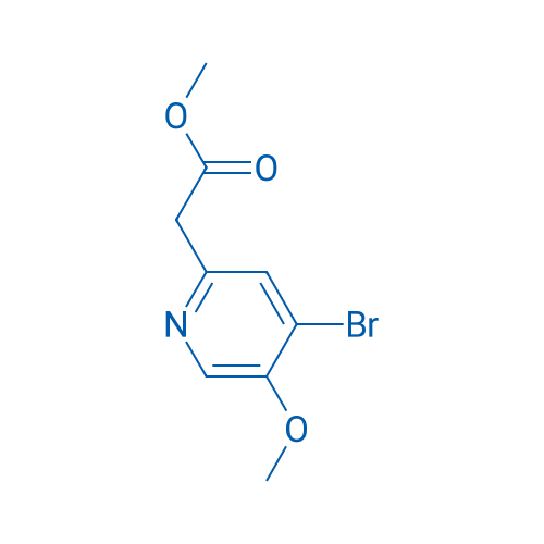 Methyl 2-(4-bromo-5-methoxypyridin-2-yl)acetate 250mg