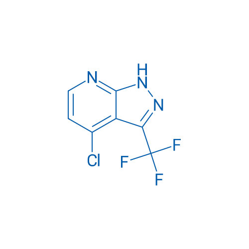 4-Chloro-3-(trifluoromethyl)-1H-pyrazolo[3,4-b]pyridine 5g