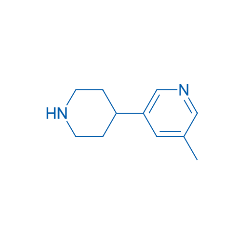 3-Methyl-5-(piperidin-4-yl)pyridine 1g