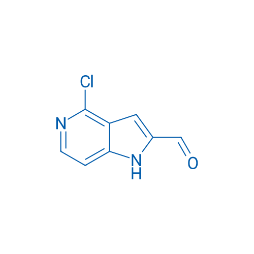 4-Chloro-1H-pyrrolo[3,2-c]pyridine-2-carbaldehyde 250mg