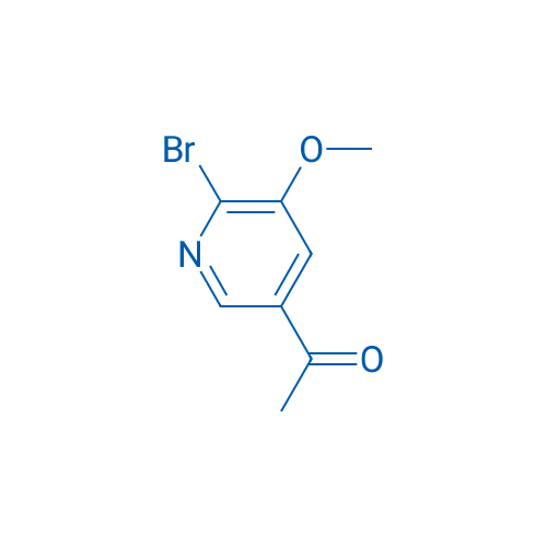 1-(6-Bromo-5-methoxypyridin-3-yl)ethan-1-one 250mg