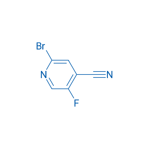 2-Bromo-5-fluoroisonicotinonitrile 250mg