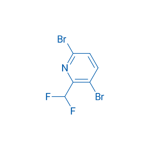 3,6-Dibromo-2-(difluoromethyl)pyridine 100mg