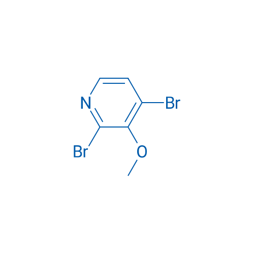 2,4-dibromo-3-methoxypyridine 250mg