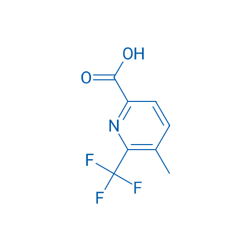 5-Methyl-6-(trifluoromethyl)pyridine-2-carboxylic acid 250mg