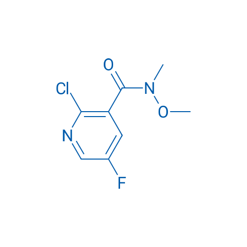 2-Chloro-5-fluoro-N-methoxy-N-methylnicotinamide 5g