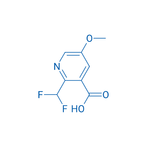2-(Difluoromethyl)-5-methoxynicotinic acid 1g