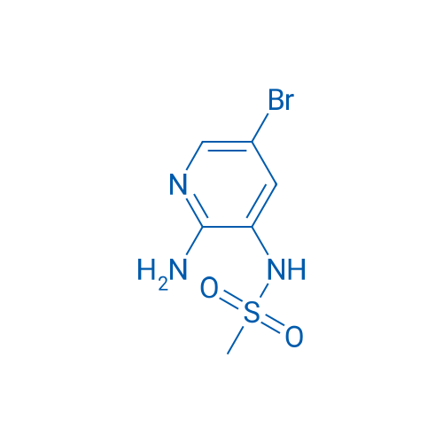 N-(2-Amino-5-bromopyridin-3-yl)methanesulfonamide 50mg