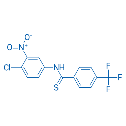 N-(4-Chloro-3-nitrophenyl)-4-(trifluoromethyl)benzothioamide 100mg