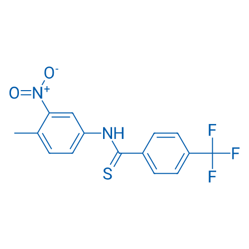 N-(4-Methyl-3-nitrophenyl)-4-(trifluoromethyl)benzothioamide 100mg