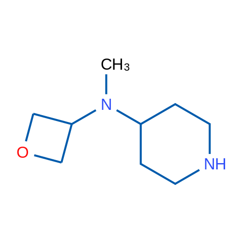 N-Methyl-N-(oxetan-3-yl)piperidin-4-amine 250mg