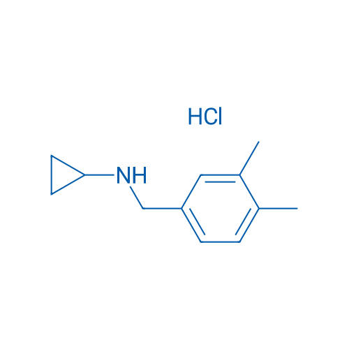 N-(3,4-Dimethylbenzyl)cyclopropanamine hydrochloride 100mg