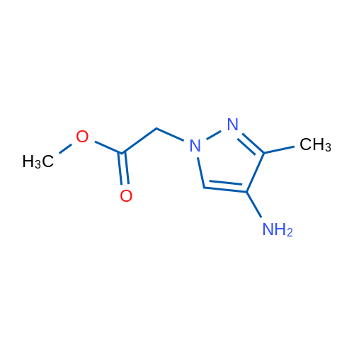 Methyl 2-(4-amino-3-methyl-1h-pyrazol-1-yl)acetate 1g