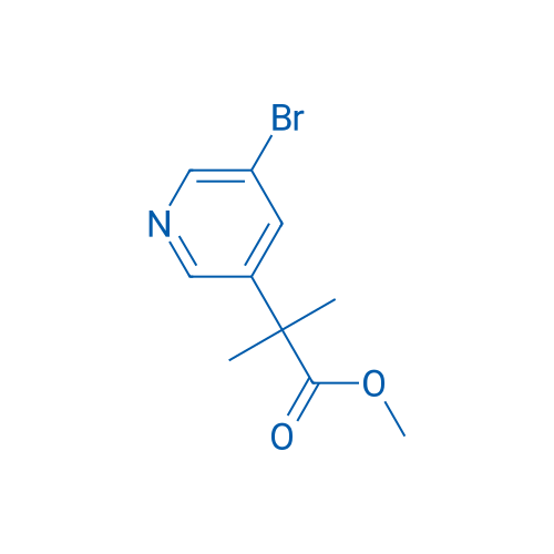 Methyl 2-(5-bromopyridin-3-yl)-2-methylpropanoate 1g