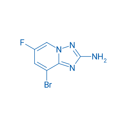 8-Bromo-6-fluoro-[1,2,4]triazolo[1,5-a]pyridin-2-amine 250mg