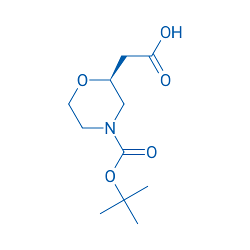 (S)-2-(4-(tert-Butoxycarbonyl)morpholin-2-yl)acetic acid 5g