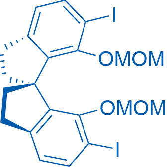 (S)-6,6'-Diiodo-7,7'-bis(methoxymethoxy)-2,2',3,3'-tetrahydro-1,1'-spirobi[indene] 1g