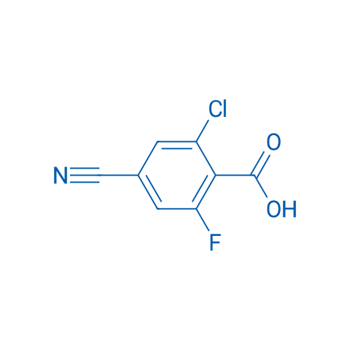 2-Chloro-4-cyano-6-fluorobenzoic acid 5g