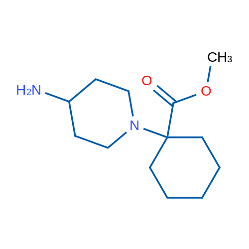 Methyl 1-(4-aminopiperidin-1-yl)cyclohexanecarboxylate 1g