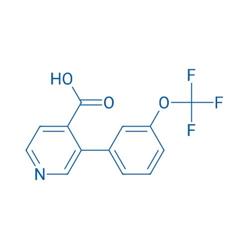 3-(3-(Trifluoromethoxy)phenyl)isonicotinic acid 250mg
