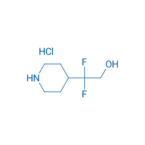 2,2-Difluoro-2-(piperidin-4-yl)ethan-1-ol hydrochloride 1g