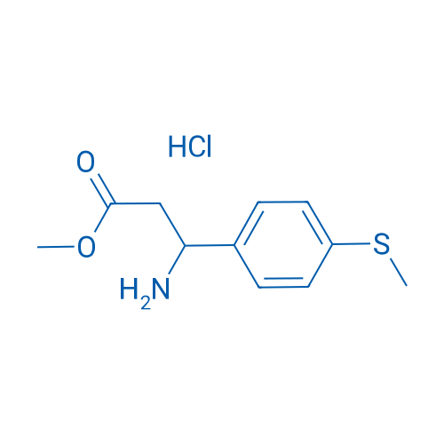 Methyl 3-amino-3-[4-(methylsulfanyl)phenyl]propanoate hydrochloride 100mg