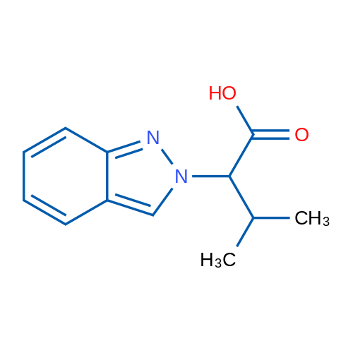 2-(2H-Indazol-2-yl)-3-methylbutanoic acid 1g