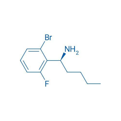 (S)-1-(2-BROMO-6-FLUOROPHENYL)PENTAN-1-AMINE 250mg