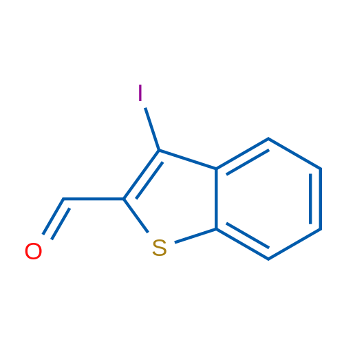 3-Iodobenzo[b]thiophene-2-carbaldehyde 1g