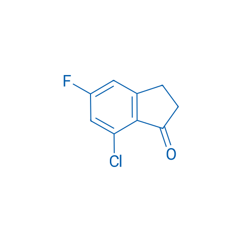 7-Chloro-5-fluoro-2,3-dihydro-1H-inden-1-one 250mg