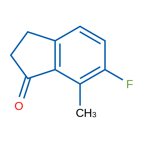 6-Fluoro-7-methyl-2,3-dihydro-1H-inden-1-one 1g
