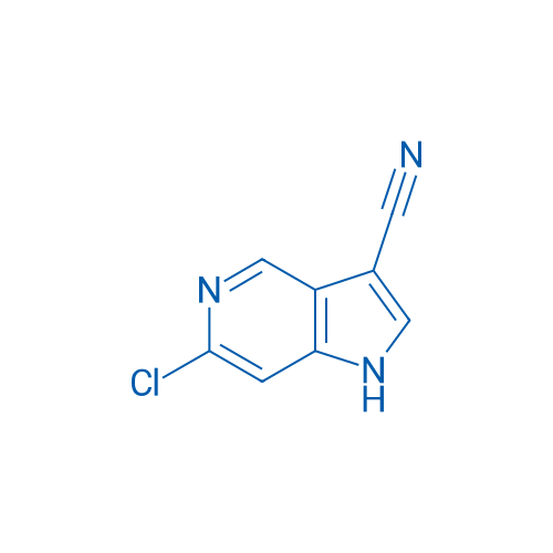 6-Chloro-1H-pyrrolo[3,2-c]pyridine-3-carbonitrile 250mg