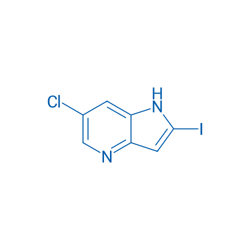 6-Chloro-2-iodo-1H-pyrrolo[3,2-b]pyridine 50mg