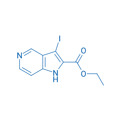 Ethyl 3-iodo-1H-pyrrolo[3,2-c]pyridine-2-carboxylate 100mg