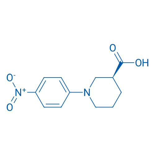 (S)-1-(4-Nitrophenyl)piperidine-3-carboxylic acid 100mg