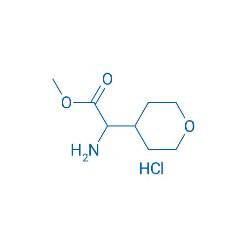 Methyl 2-amino-2-(tetrahydro-2H-pyran-4-yl)acetate hydrochloride 250mg