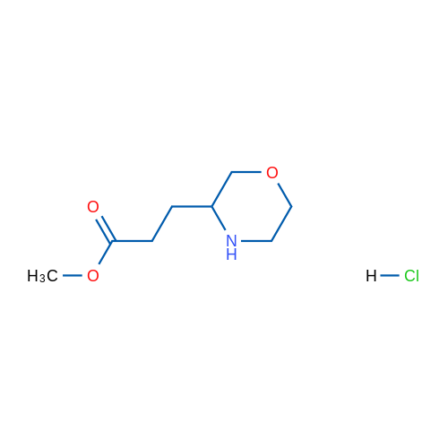 3-Morpholin-3-yl-propionic acid methyl ester hydrochloride 100mg