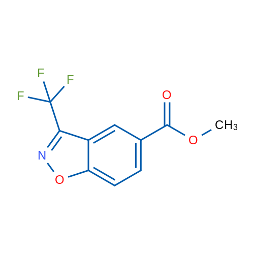 3-Trifluoromethyl-benzo[d]isoxazole-5-carboxylic acid methyl ester 1g