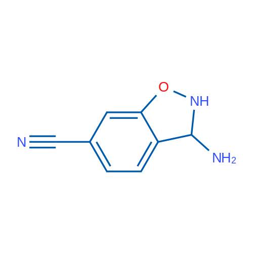 3-Amino-2,3-dihydrobenzo[d]isoxazole-6-carbonitrile 1g