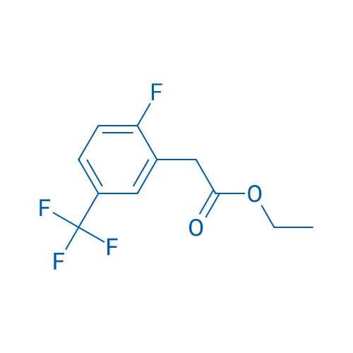 Ethyl 2-(2-fluoro-5-(trifluoromethyl)phenyl)-acetate 1g