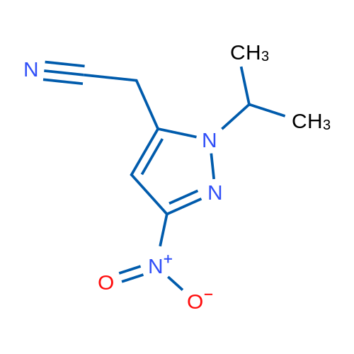 2-(1-Isopropyl-3-nitro-1H-pyrazol-5-yl)acetonitrile 1g