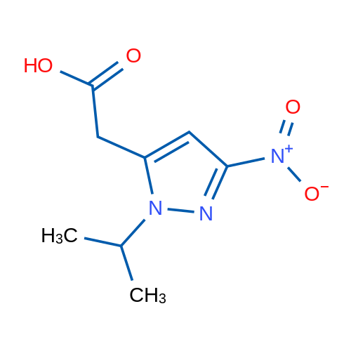 2-(1-Isopropyl-3-nitro-1H-pyrazol-5-yl)acetic acid 1g