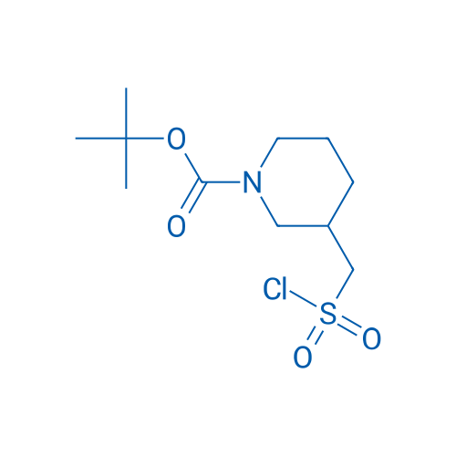 tert-Butyl 3-((chlorosulfonyl)methyl)piperidine-1-carboxylate 100mg