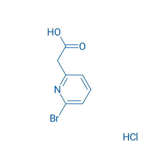 2-(6-Bromopyridin-2-yl)acetic acid hydrochloride 1g